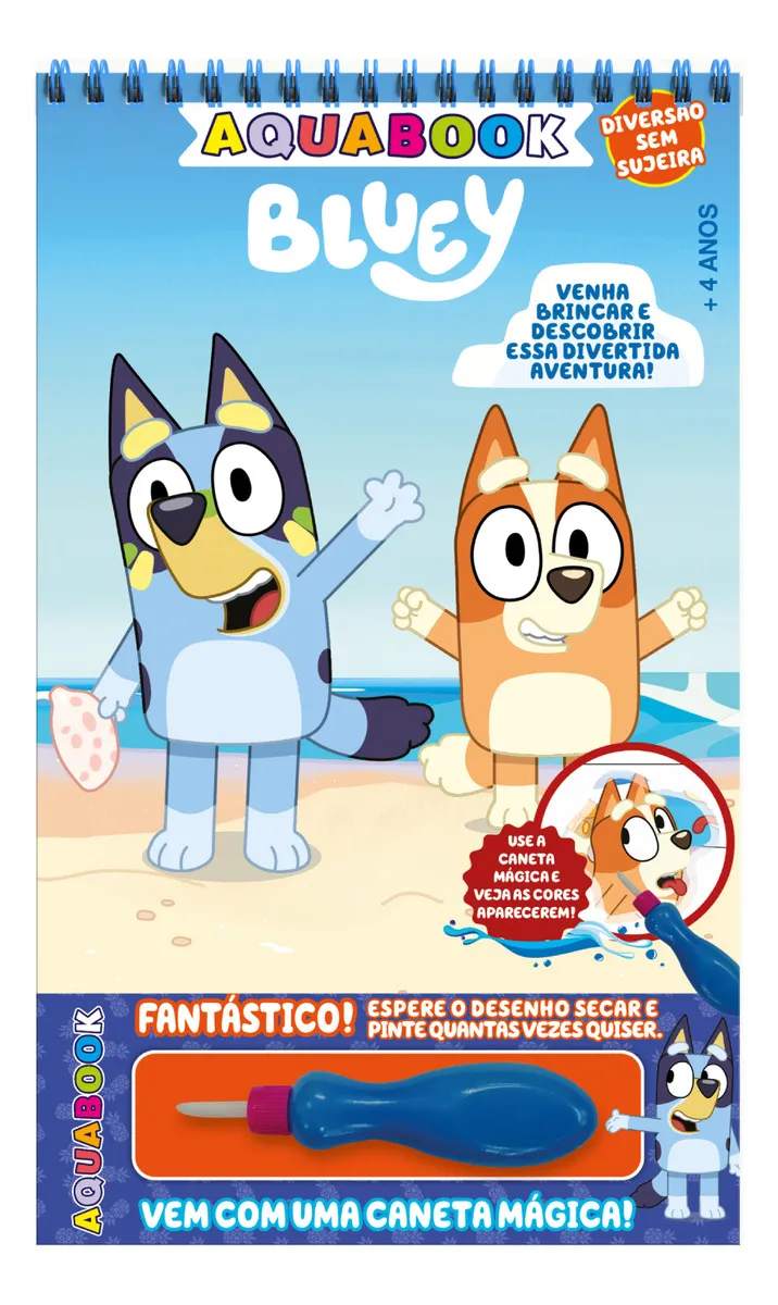 Aquabook Bluey