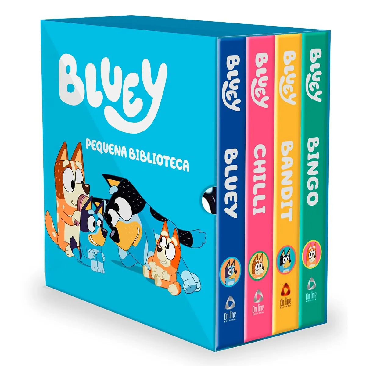 Box 4 Livrinhos Bluey