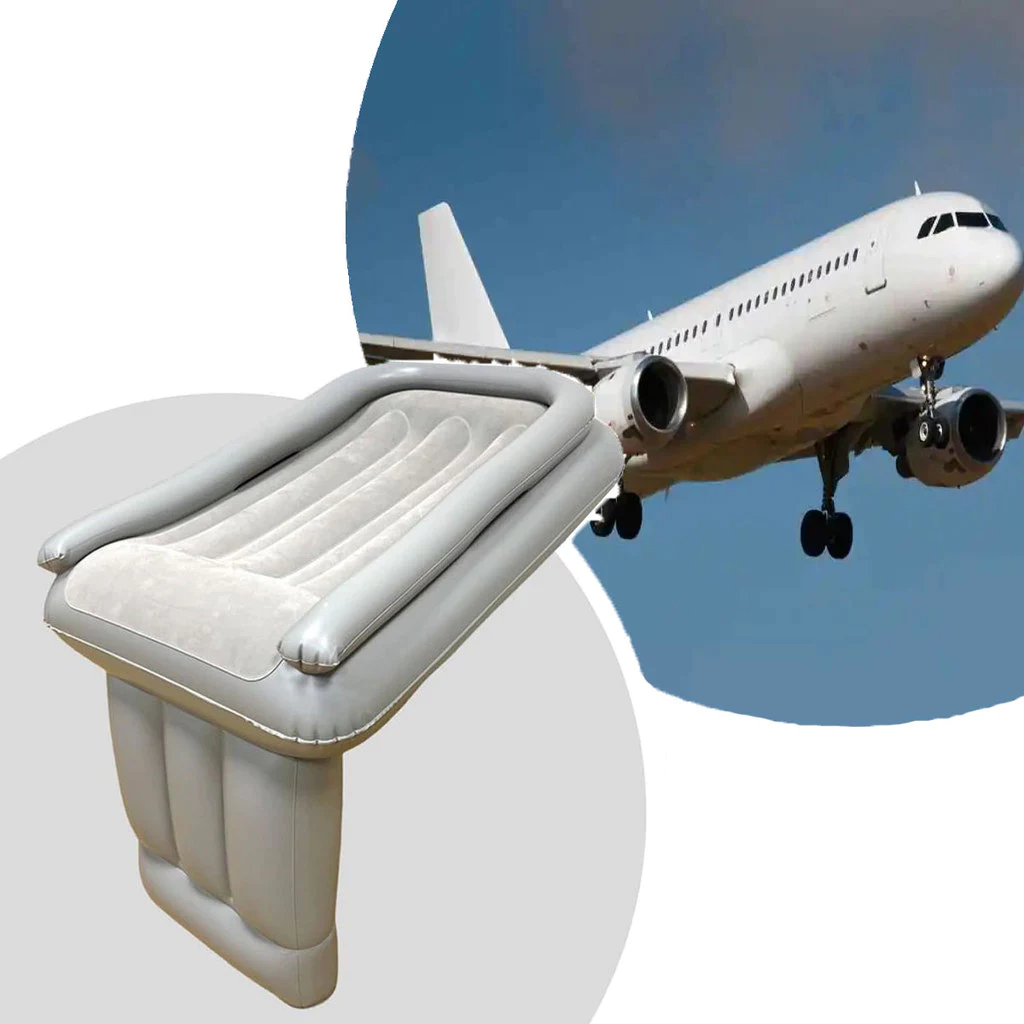 Cama Inflável para Avião