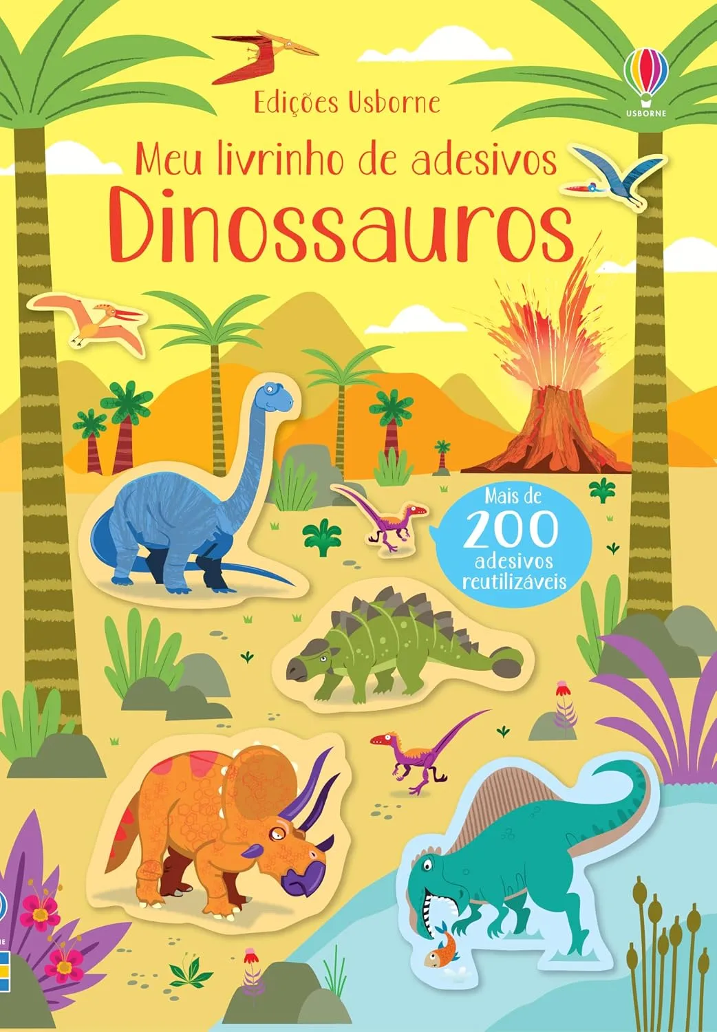 Usborne Adesivos Dinossauros