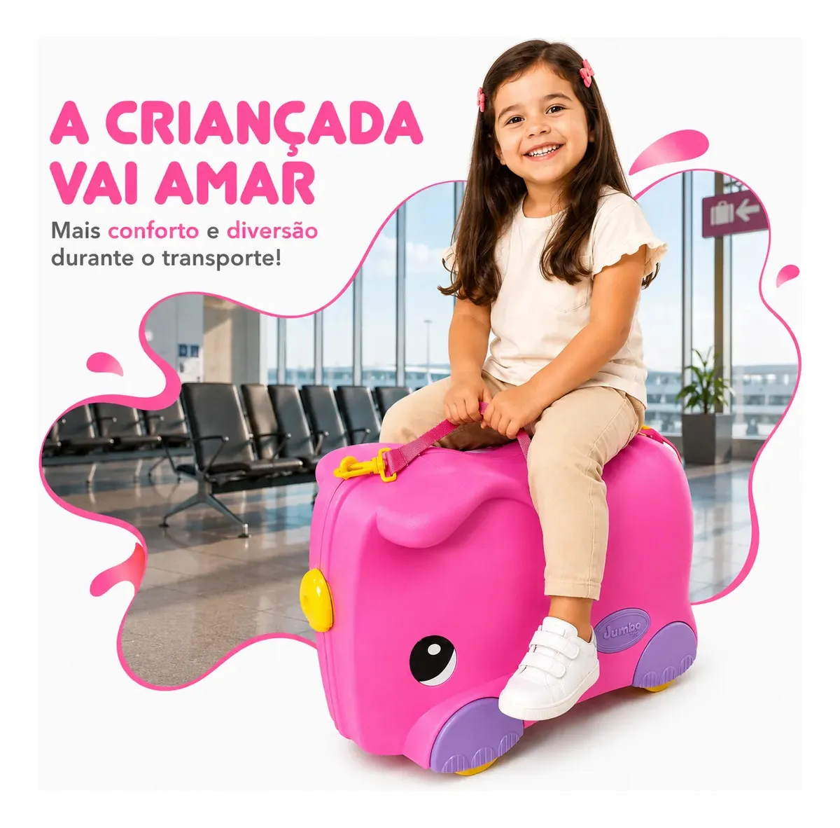 Mala Infantil Carrinho